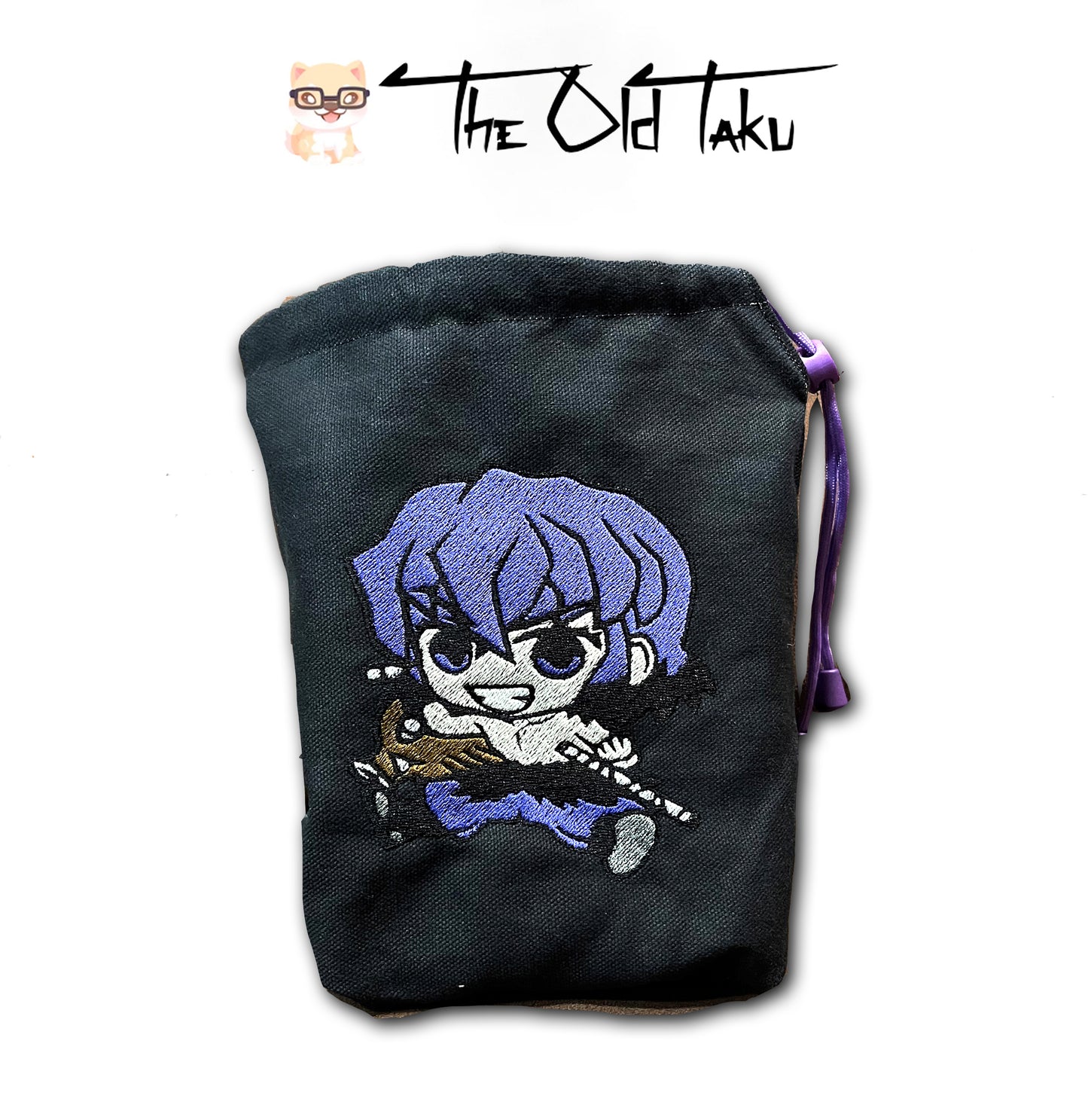 Demon Slayer Chibi - Innosuke Embroidered Bag-Large