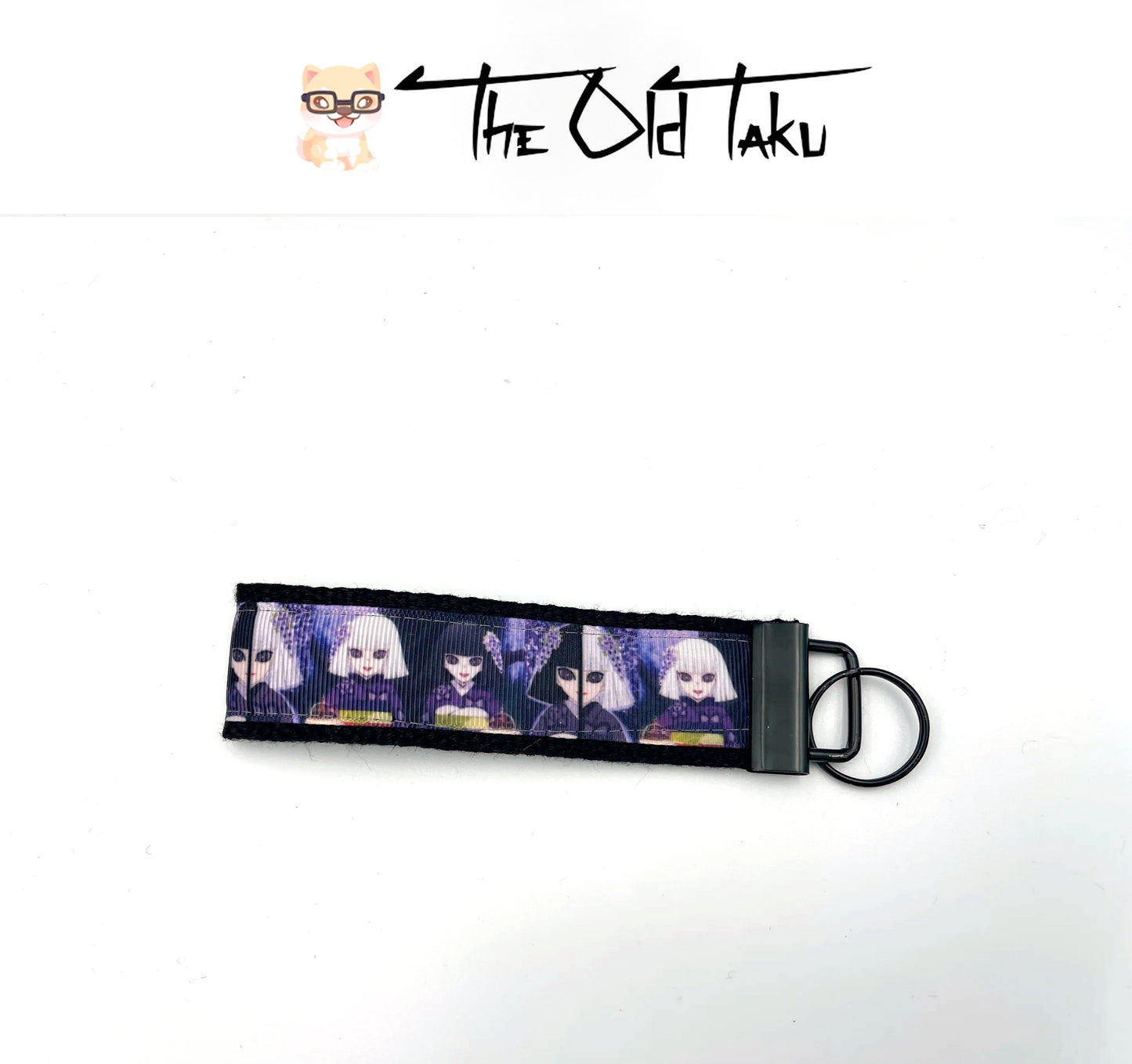 Demon Slayer- 1.25" Ubuyashiki Twins Keychain