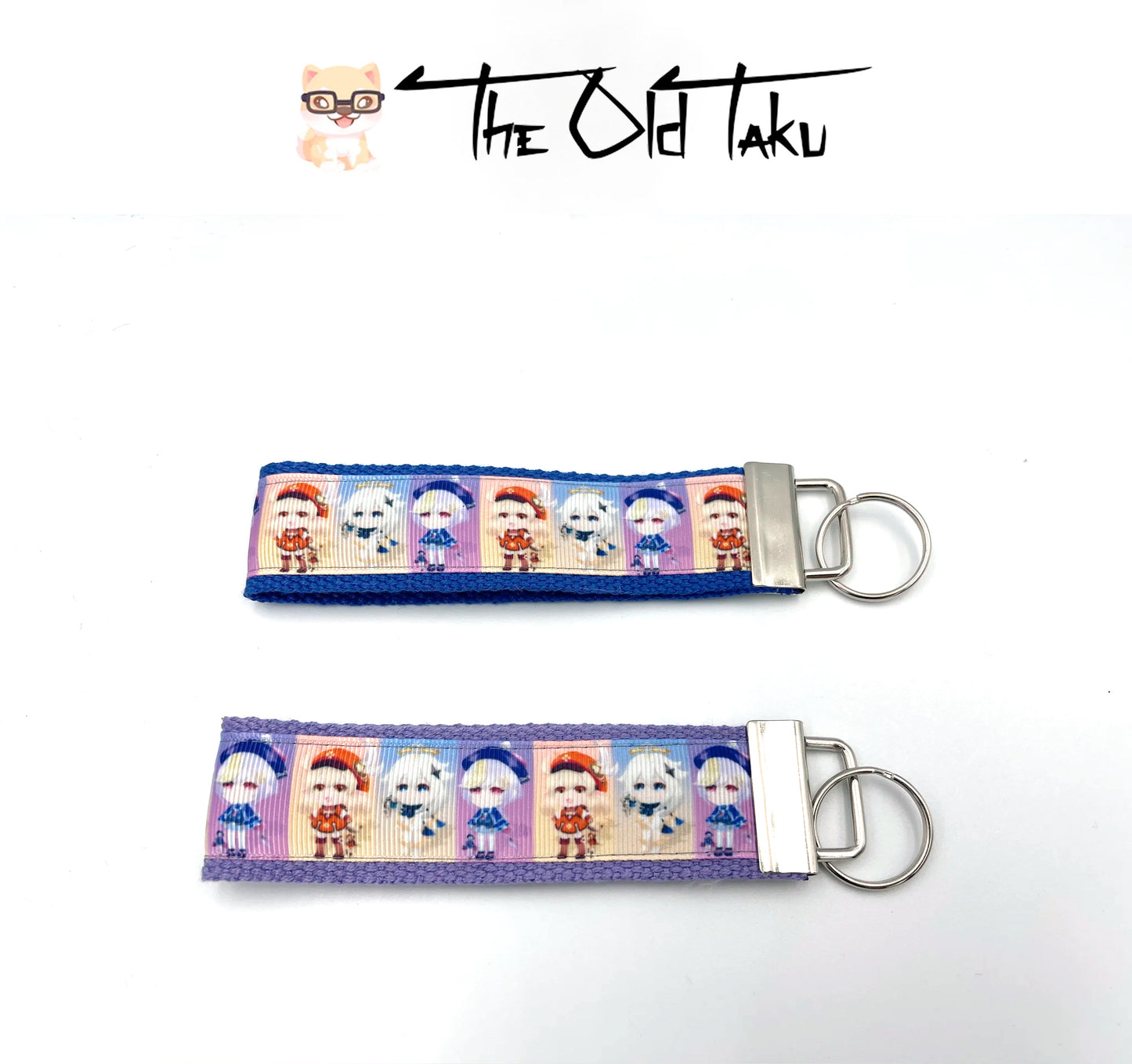 Genshin Impact- 1.25" GS Panels Teams Keychain