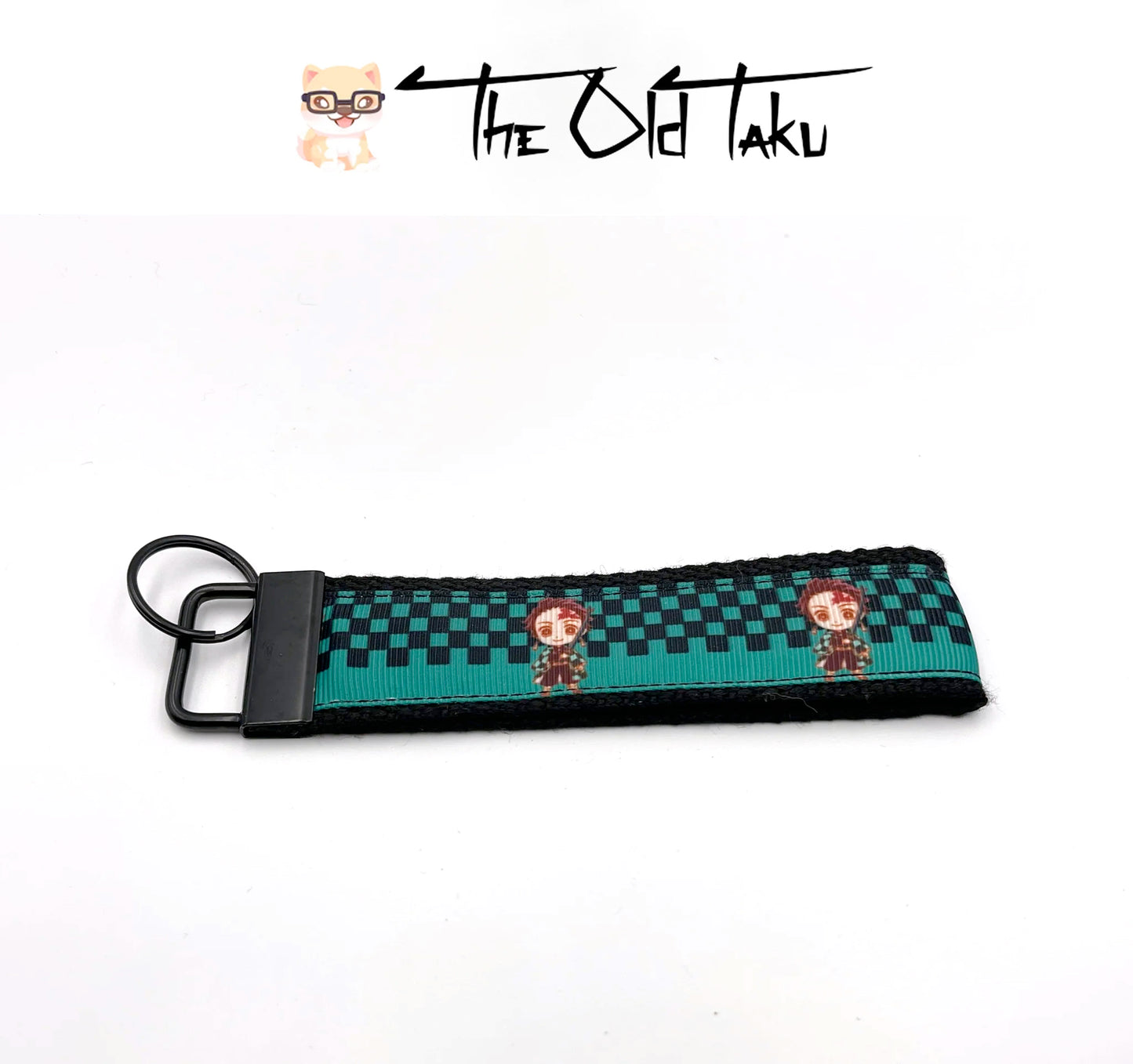 Demon Slayer- 1.25" Green Tanjiro Keychain