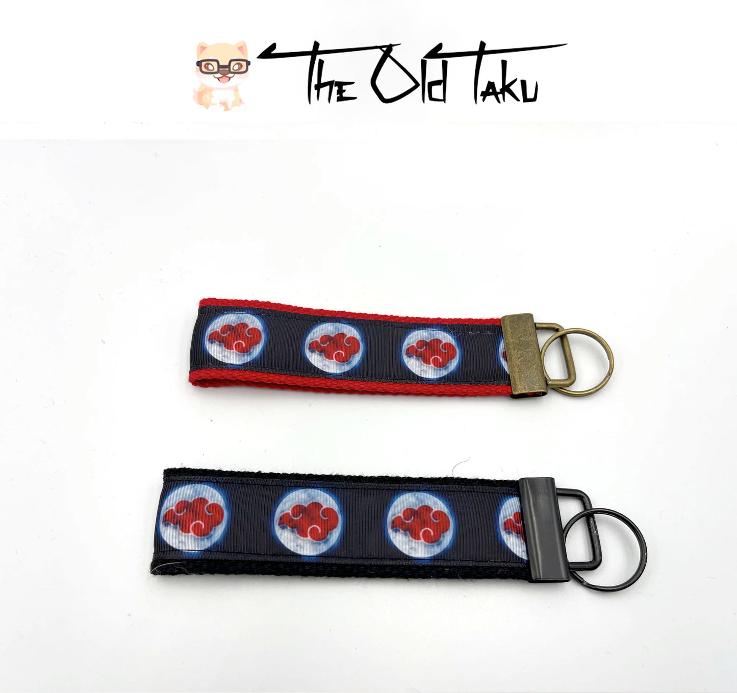 Naruto - 1.25" Akatsuki Single Cloud Keychain