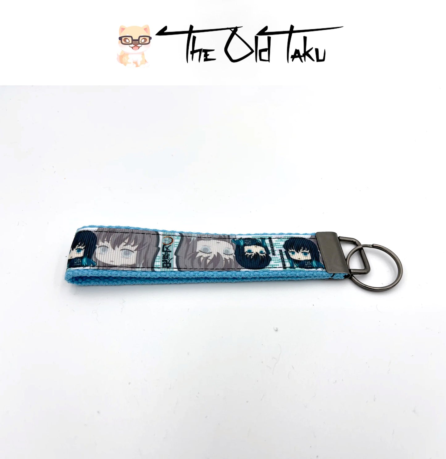 Demon Slayer- 1" Muichiro Banner Keychain