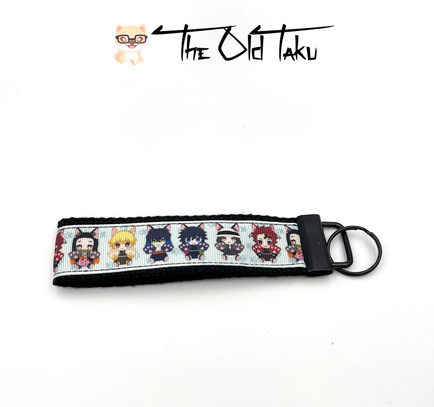Demon Slayer- 1.25" Neko Characters Keychain