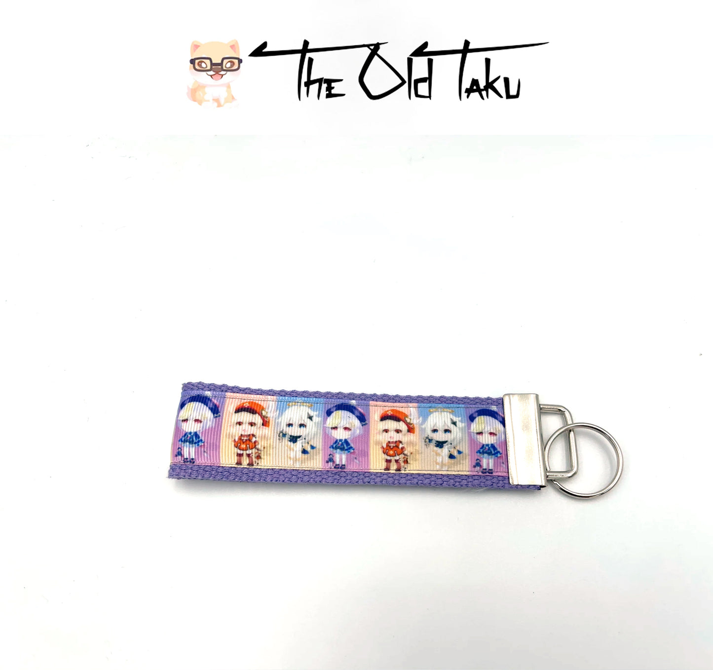 Genshin Impact- 1.25" GS Panels Teams Keychain