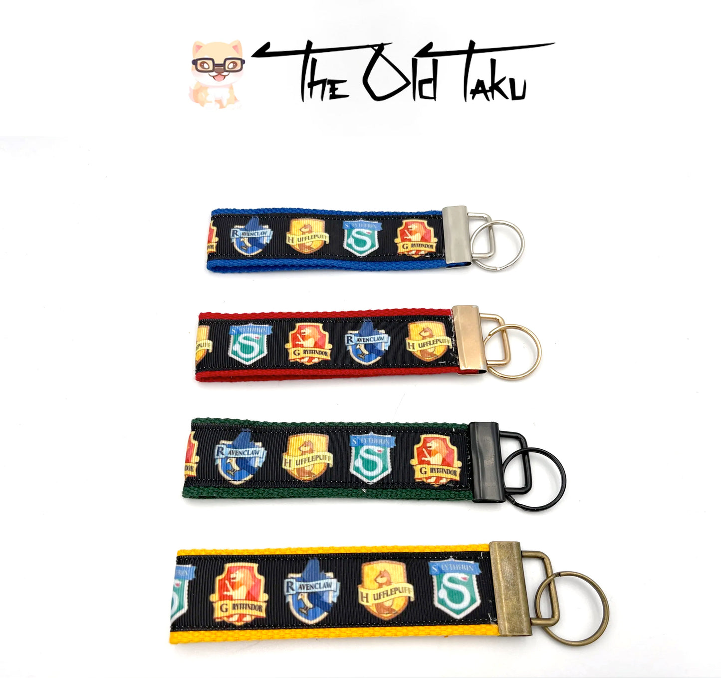 Harry Potter - 1.25" House Crests Keychain