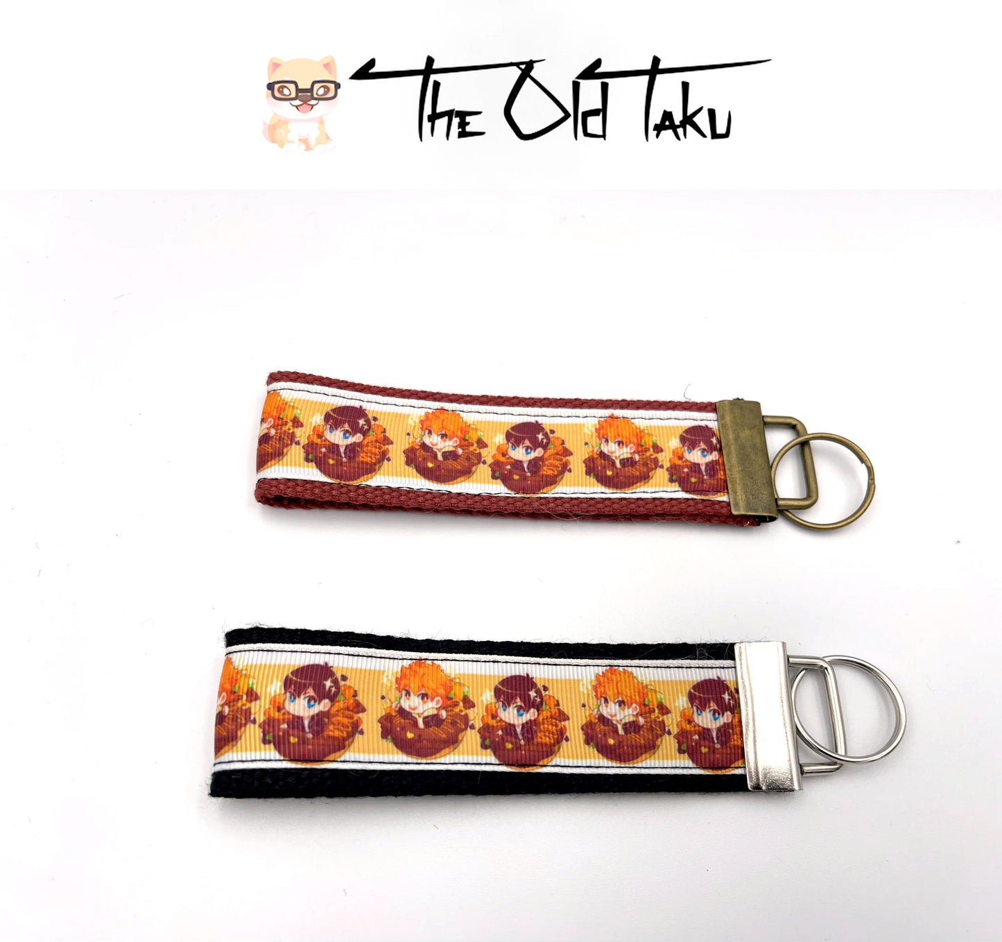 Haikyuu- 1.25" Hinata & Kageyama Keychain