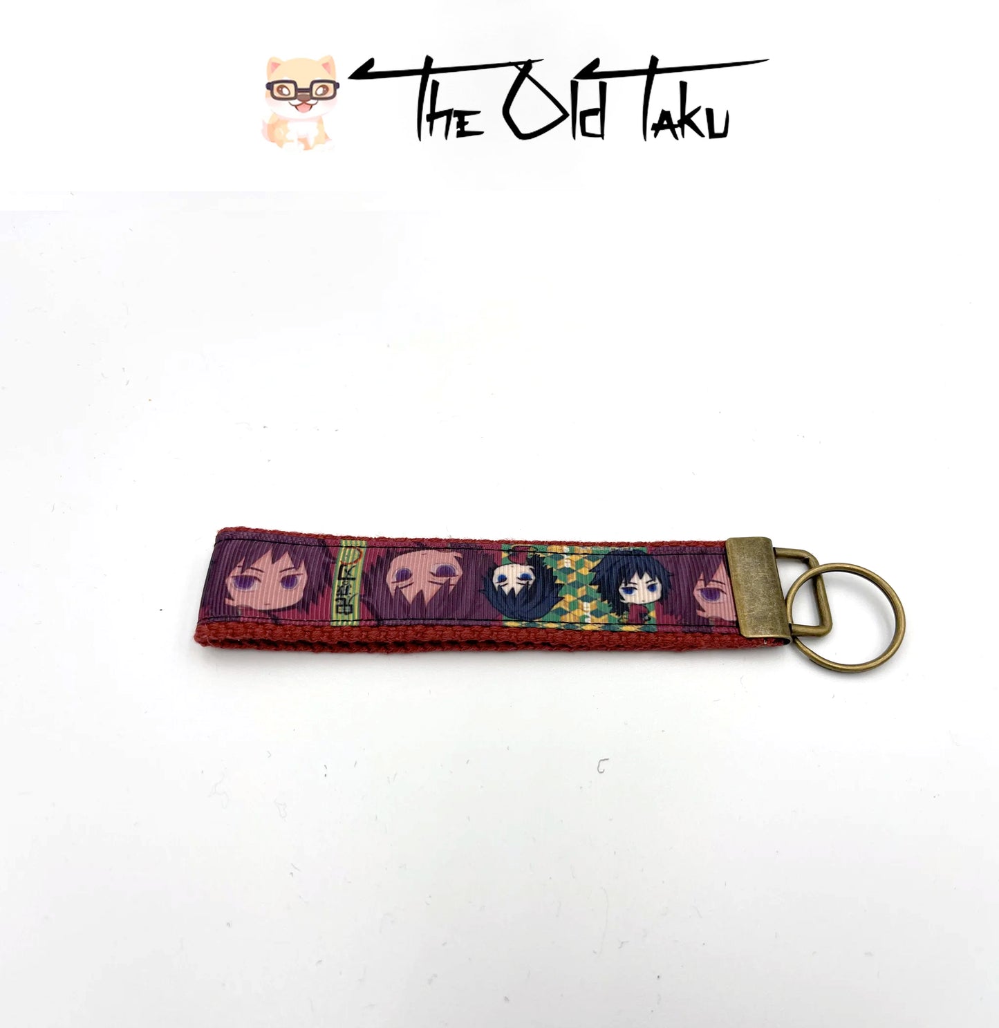 Demon Slayer- 1" Giyu Banner Keychain