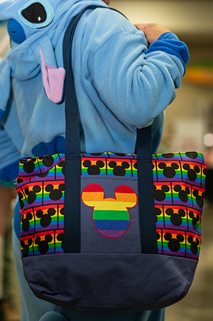 Rainbow D-Logo Tote