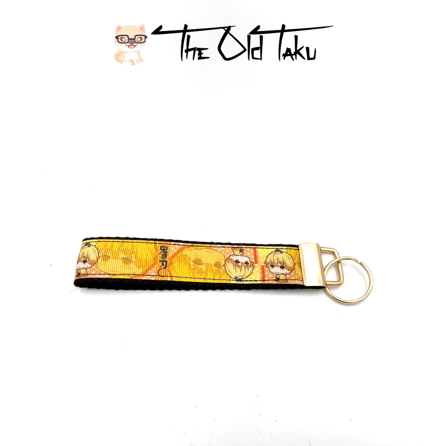 Demon Slayer- 1" Zenitsu Banner Keychain