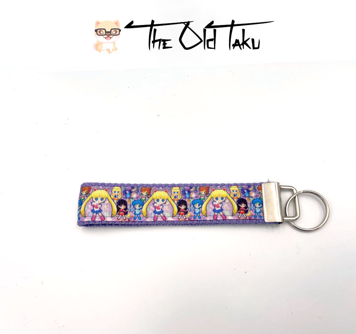 Sailor Moon- 1" Purple Keychain