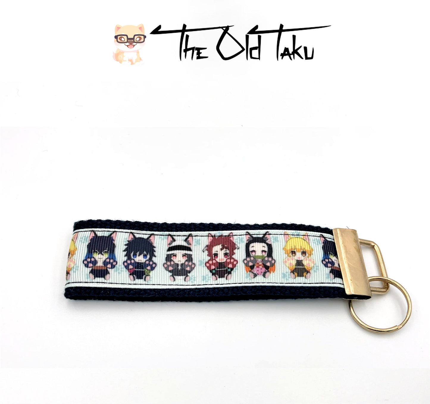 Demon Slayer- 1.25" Neko Characters Keychain