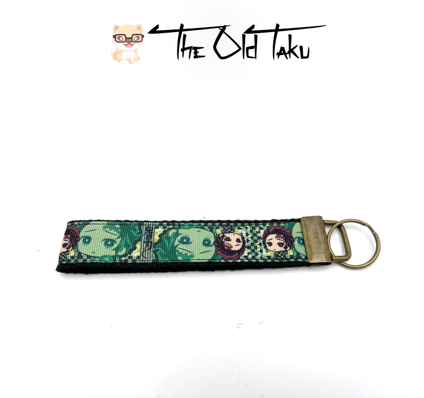 Demon Slayer- 1" Tanjiro Banner Keychain