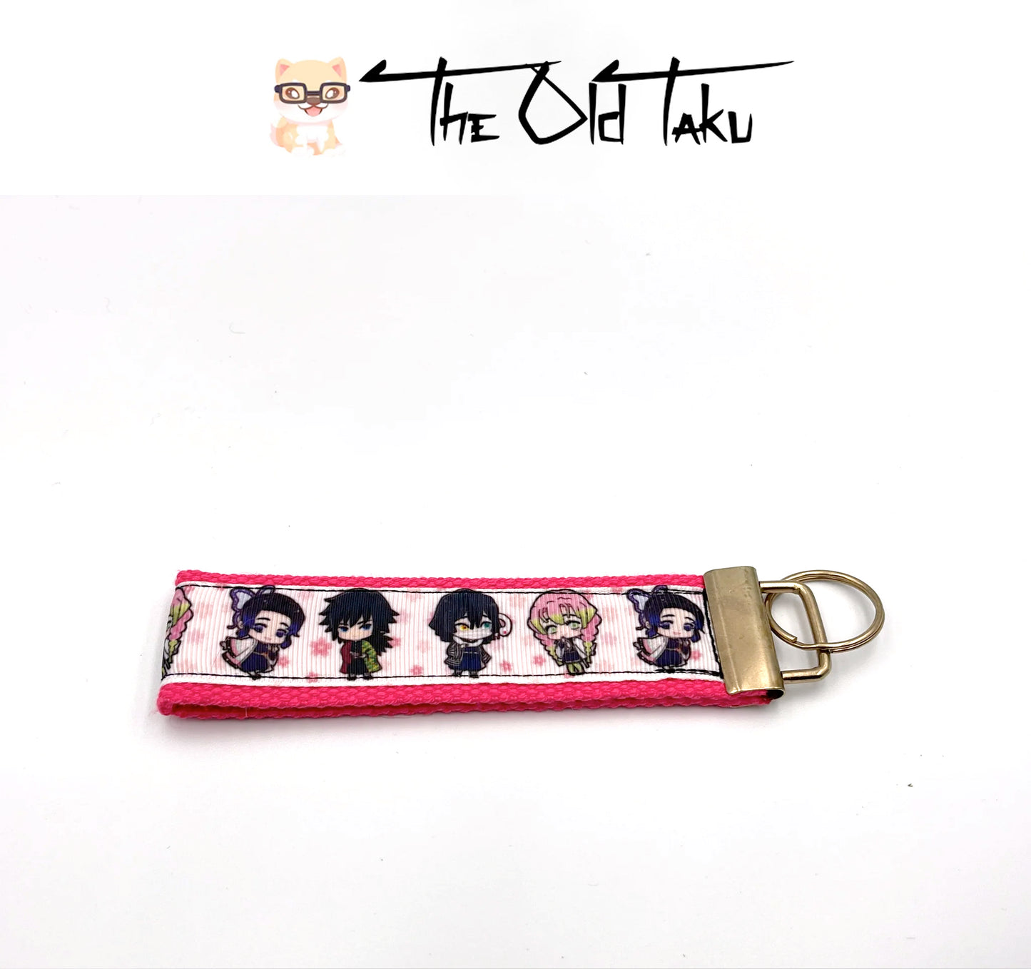 Demon Slayer- 1.25" Sakura Hashihara Keychain