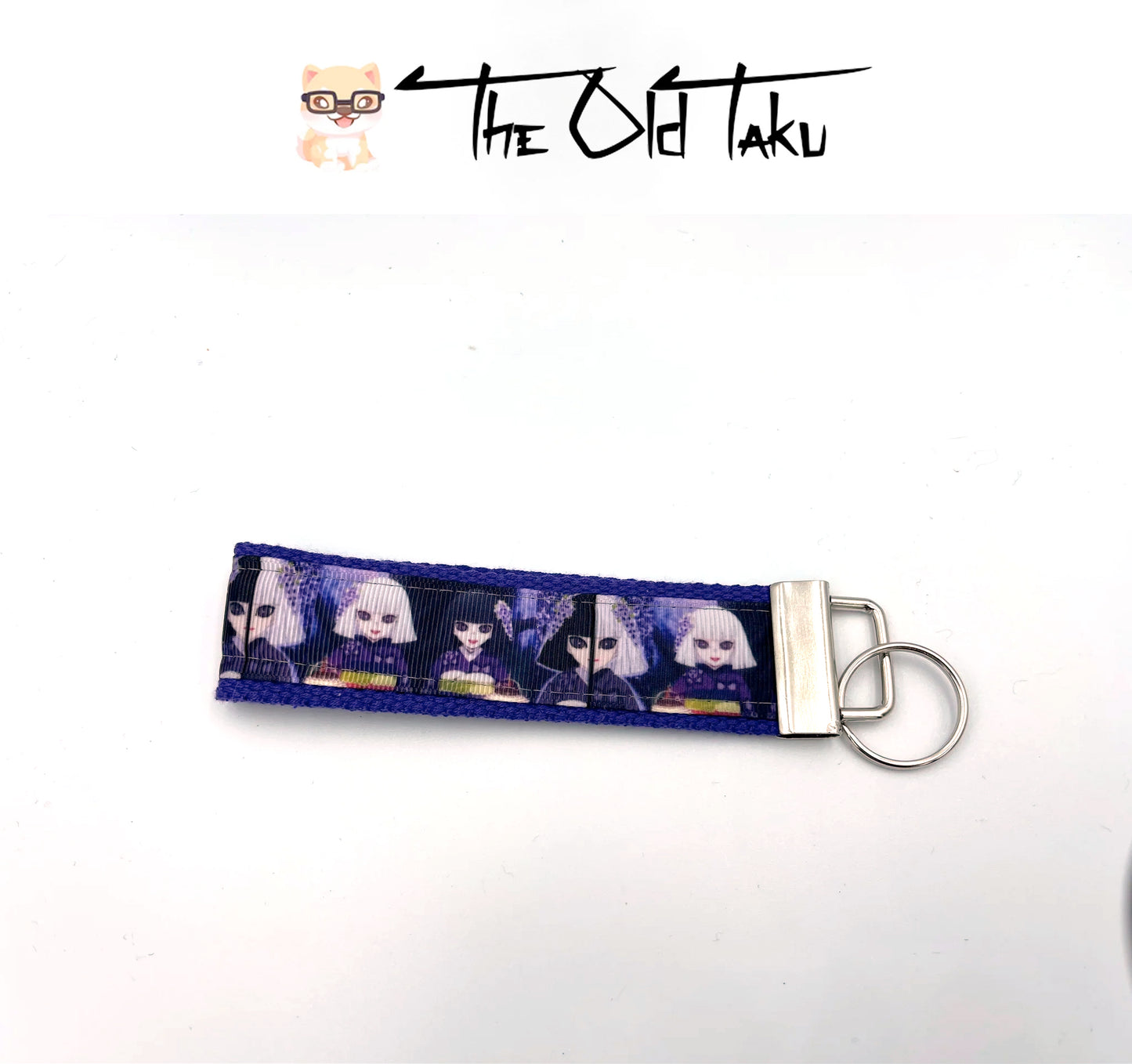 Demon Slayer- 1.25" Ubuyashiki Twins Keychain