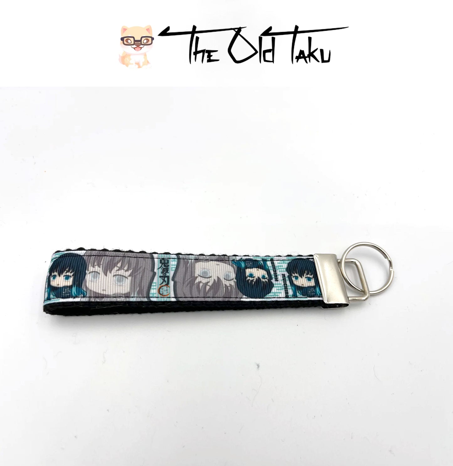 Demon Slayer- 1" Muichiro Banner Keychain