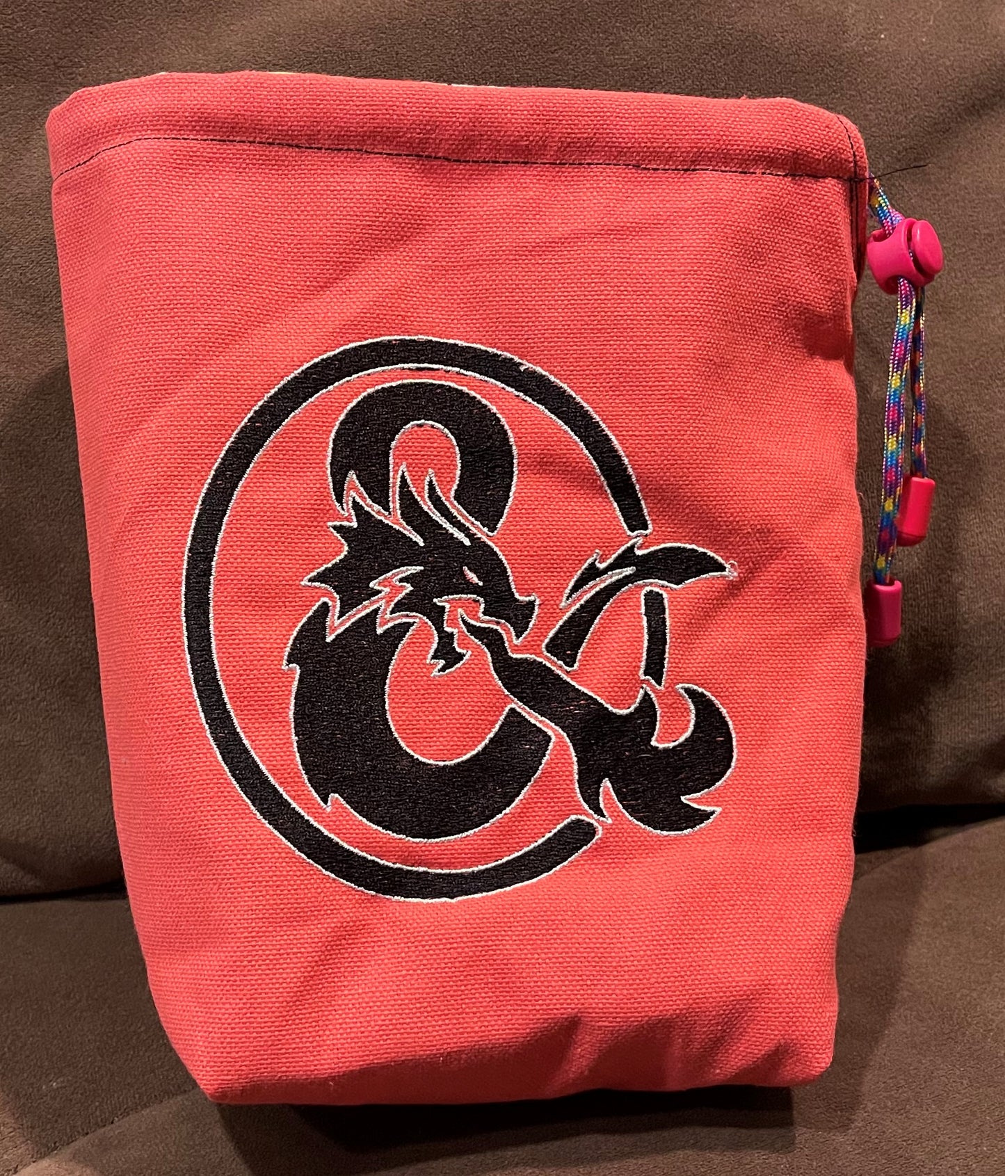 DnD Logo- Embroidered Bag-Large